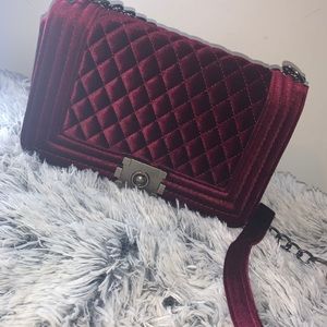 Velour bag